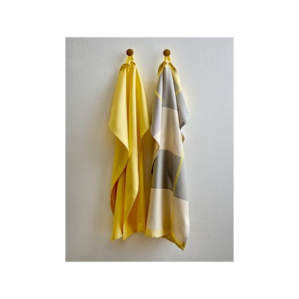 Puuvillased rätikud 2tk komplektis 50x70cm Blocks - Södahl-image-1