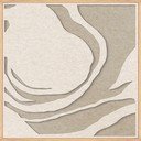 3D-pilt raamiga/akustiline 62x62 cm Silent Whisper 1 - Malerifabrikken