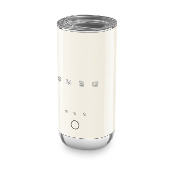 Kreemjas plastmassist elektriline piimavahustaja 120 ml - SMEG