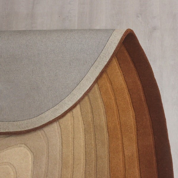 Tellisevärvi villane vaip 160x230 cm Puddle Ombre Wool - Flair Rugs-image-4