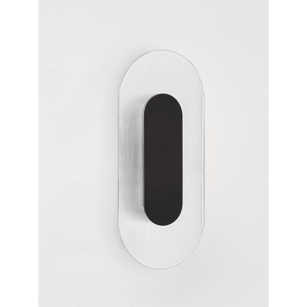 Matt must metallist LED-seinavalgusti Vetrio - Nova Luce-image-4