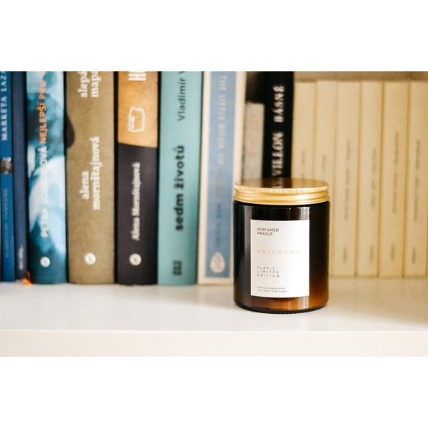 Sojavahaküünal puidu lõhnaga, põlemisaeg 40 h - Perfumed Prague-image-3