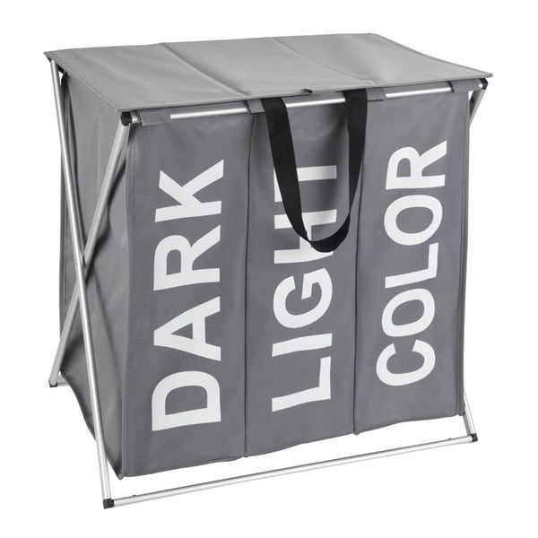 Trio hall kolmekordne pesukorv, 118 l - Wenko-image-2