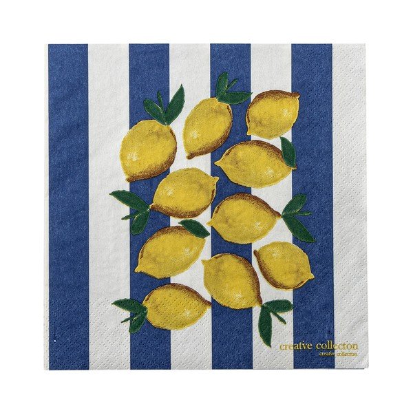 Pabersalvrätikud komplektis 20 tükki 33x33 cm Limone - Bloomingville-image-3