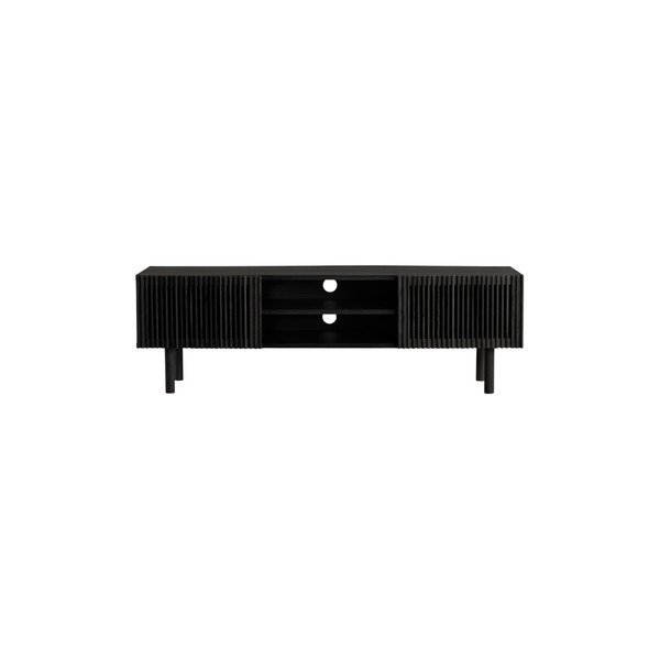 Must televiisorialus tuhapuidust dekooriga 160x50x43 cm Sion - Jotex-image-2