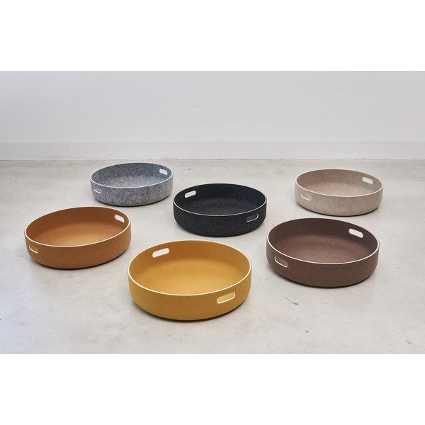 Hoiukorv ø 46x12 cm Cesto Black - MiaCara-image-1