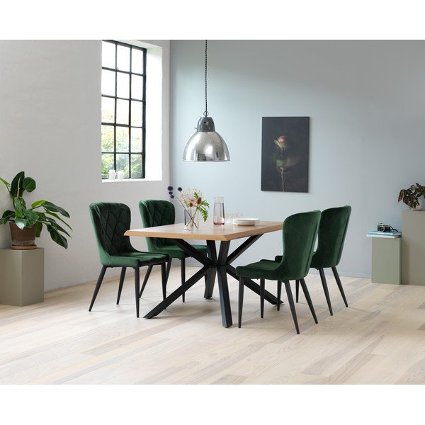 Tammepuidust söögilaud 90x160 cm Arno - Unique Furniture-image-3
