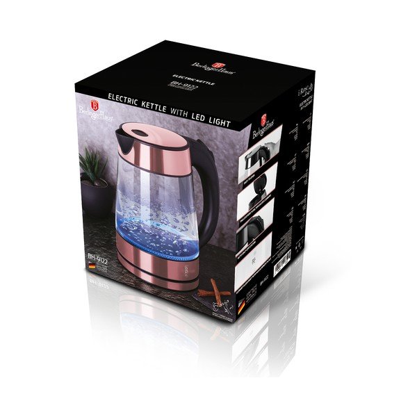 Roosa veekeetja 1,7 l I-Rose Edition - BerlingerHaus-image-4