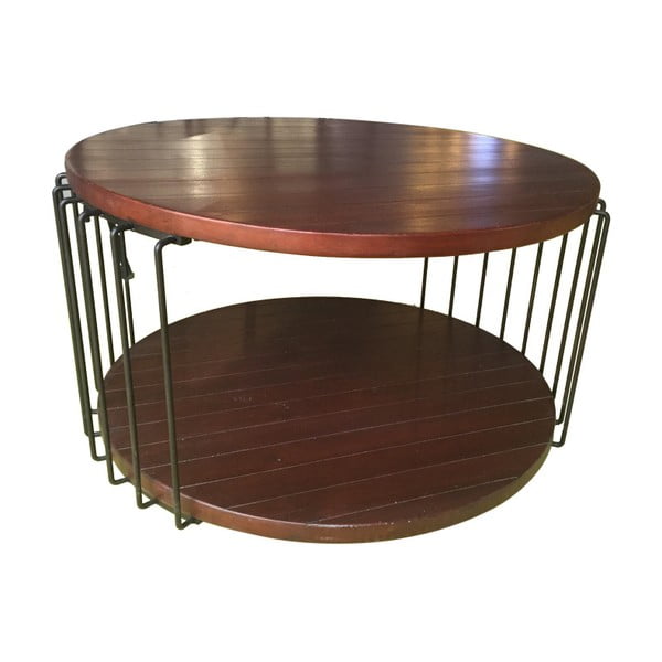 Odkládací stolek InArt Coffee Circle, 80 x 45 cm