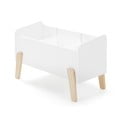 Valge lastevoodi mänguasjade jaoks 84x48 cm KIDDY - Vipack