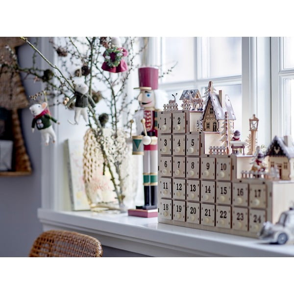 Puidust jõulufiguurid, 2-osalises komplektis (kõrgus 38 cm) Darren - Bloomingville-image-3