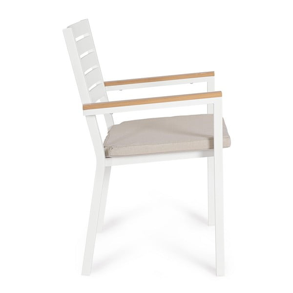 Valge metallist aiatool Henna - Bizzotto-image-2