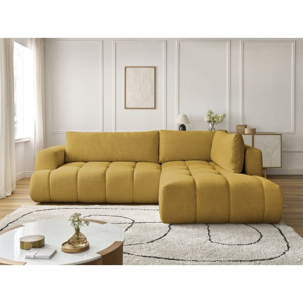 Sinepikarva nurgadiivanvoodi/panipaigaga (paremas nurgas/L-kujuline) Fuji - Bobochic Paris-image-1