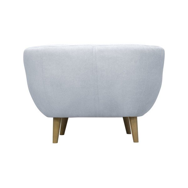 Světle modré křeslo se světlými nohami Mazzini Sofas Sardaigne-image-2