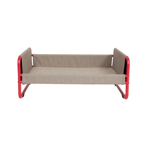 Punane terasest koeravoodi 72x58 cm Milo - OYOY Living Design
