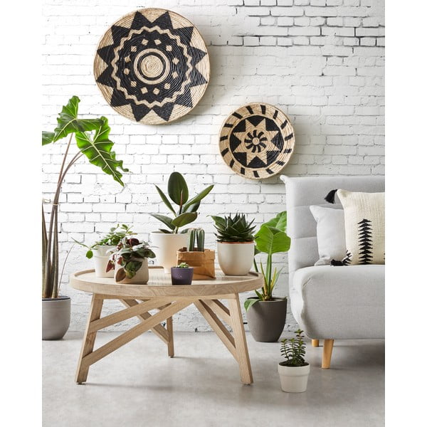 Mingi puidust kohvilaud, ø 80 cm Thais - Kave Home-image-2