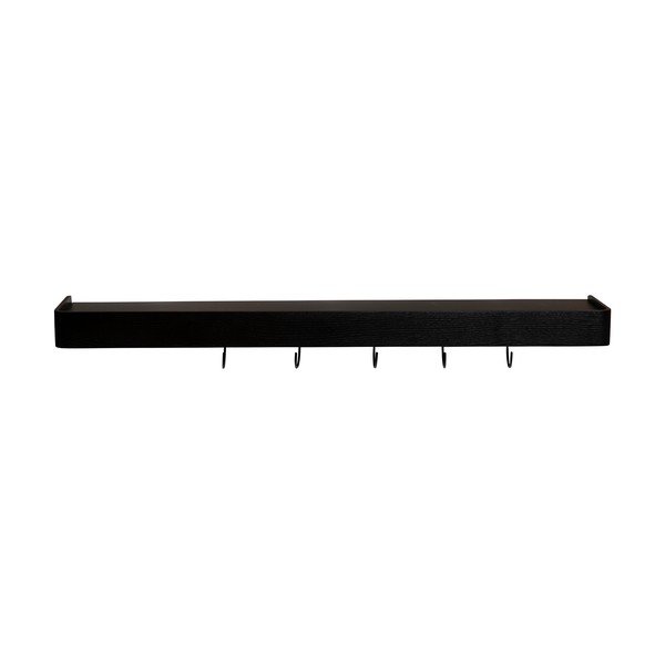 Must seinariiul tuhapuidust dekooriga ja riiuliga 120 cm Protopia - DAN-FORM Denmark-image-1
