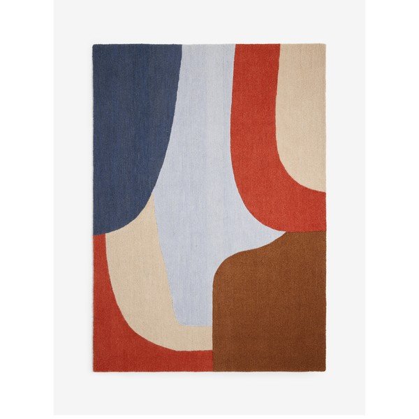 Käsitsi kootud villane vaip 200x290 cm Cecil - MADE