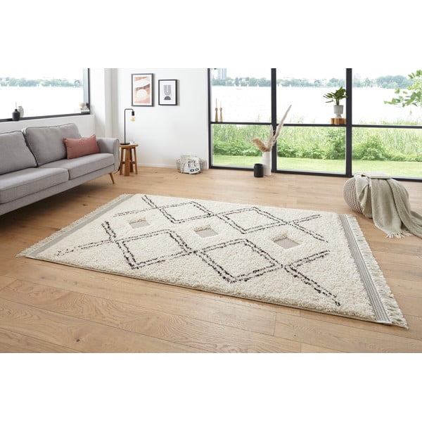 Kreemjas ja valge vaip , 160 x 230 cm New Handira Aranos - Mint Rugs-image-2