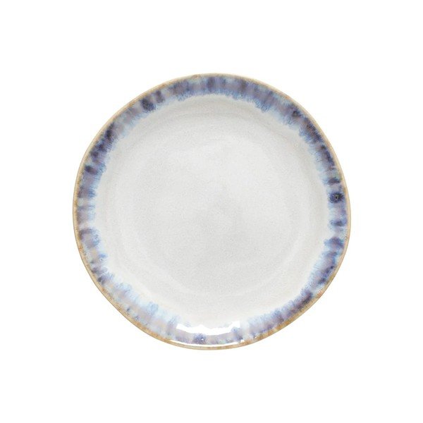 Valge/sinine keraamiline magustoidutaldrik ø 15 cm Brisa - Costa Nova