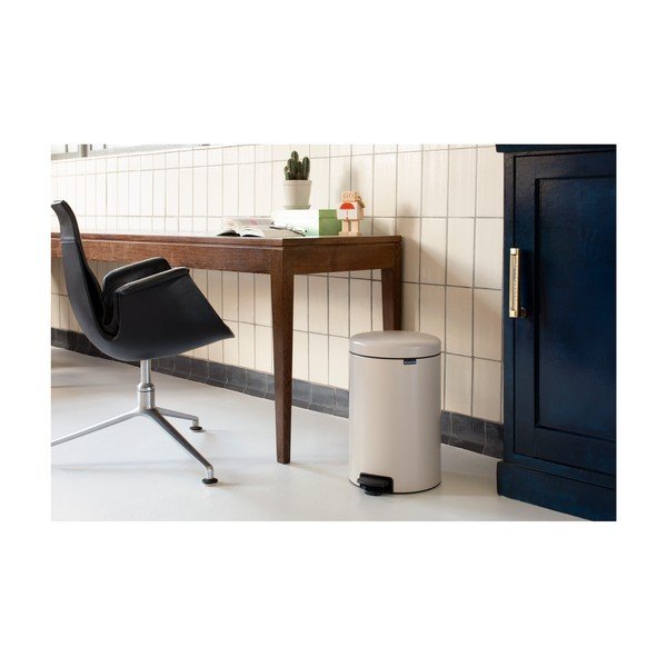Beež terasest prügikast 20 l NewIcon - Brabantia-image-1