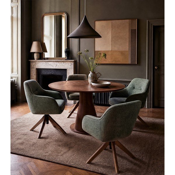 Rohelised söögitoolid 2tk komplektis Avola - Unique Furniture-image-1