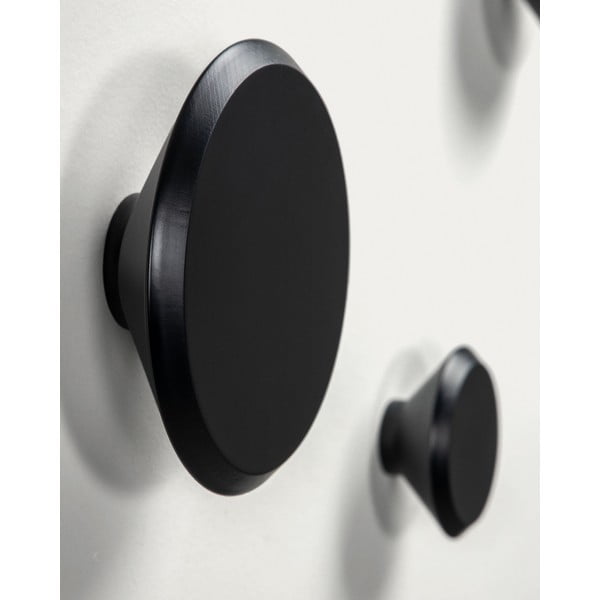 Mustad seinale kinnitatavad puidust konksud 3tk komplektis Nadua - Kave Home-image-4