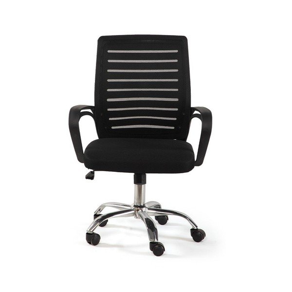 Must polsterdatud kontoritool Evon - Bonami Essentials-image-2