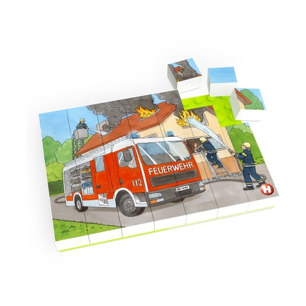 Laste puzzle tuletõrje - Hubelino