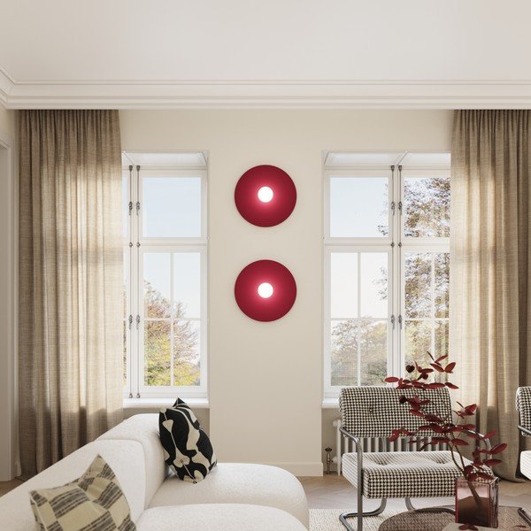 Taupe metallist seinalamp ø 50 cm AKE - Thoro-image-3