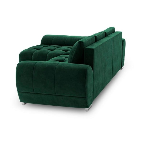 Heleroheline nurgadiivan sametiga, vasakpoolne nurk, vasakpoolne nurk. Nuage - Windsor & Co Sofas-image-3