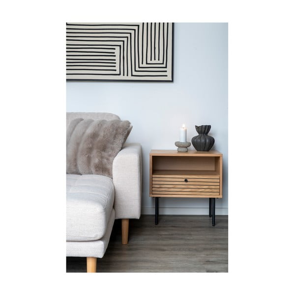 Dekoratiivpadi kunstkarusnahast 45 × 45 cm Galena – House Nordic-image-3