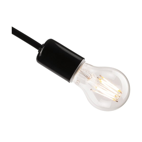 Must laevalgusti ilma lambivarjuta 36x36 cm Camilla - LAMKUR-image-4