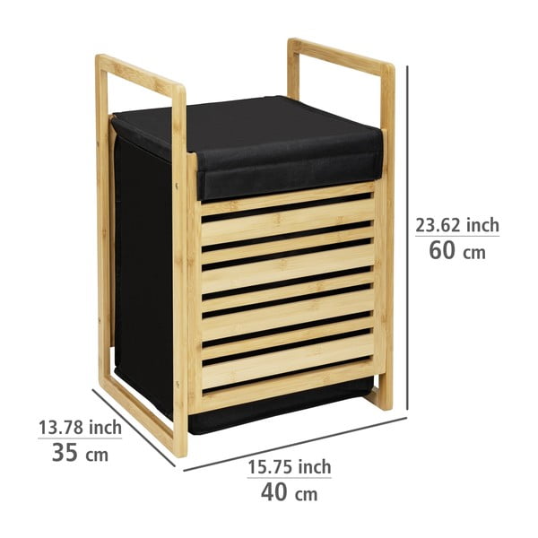 Riidest pesukorv 47 l Ecori - Wenko-image-4