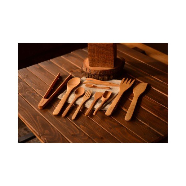 10 bambusest köögitööriista komplekt Violi - Bambum-image-1