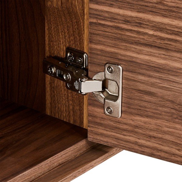 Pruun pähklipuu dekooriga kummut 205x82 cm Tokyo - Furnhouse-image-4