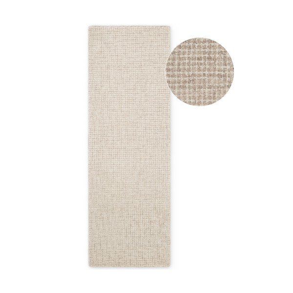 Beež villane vaip 80x250 cm Eloise - Hanse Home