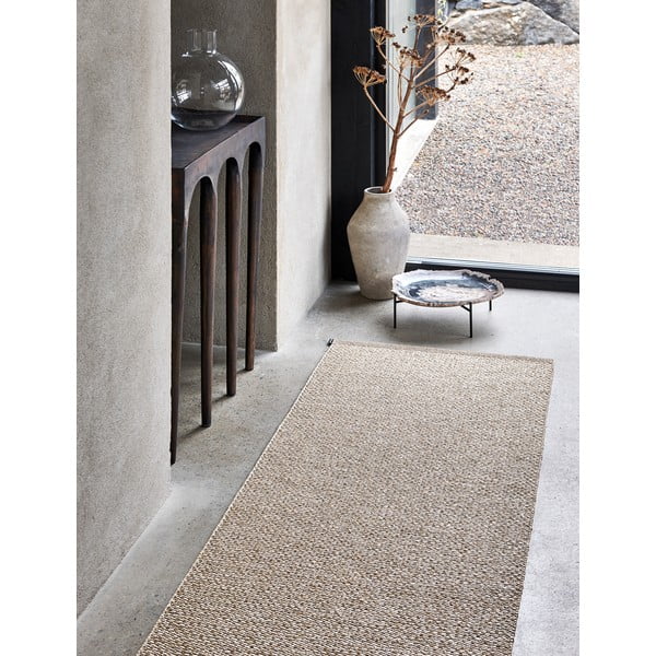 Kreem sise/välisvaip 70x200 cm Effi Mud – Pappelina-image-3