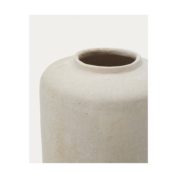 Kreemikas kõrge papjeemašee vaas (kõrgus 55 cm) Serina - Kave Home-image-3