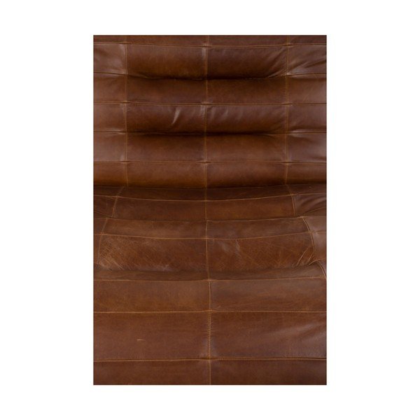 Pruun nahast tugitool Wyatt - Dutchbone-image-4