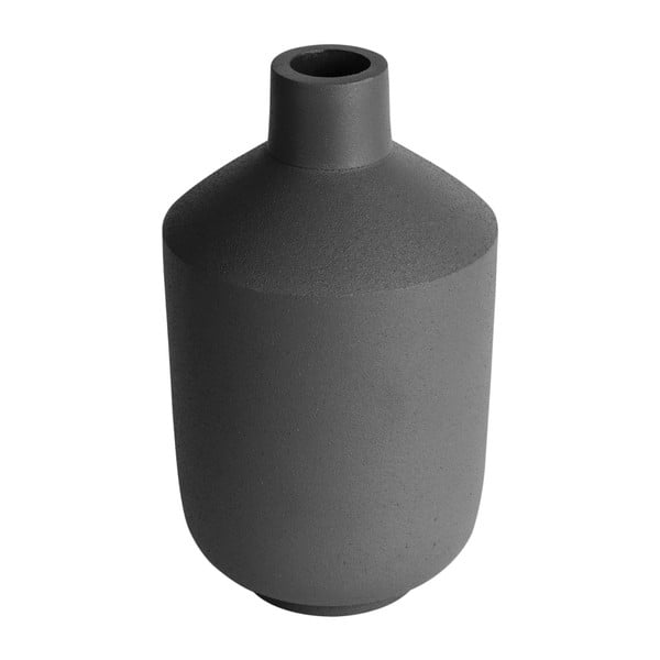 Černá váza PT LIVING Nimble Bottle, výška 15,5 cm