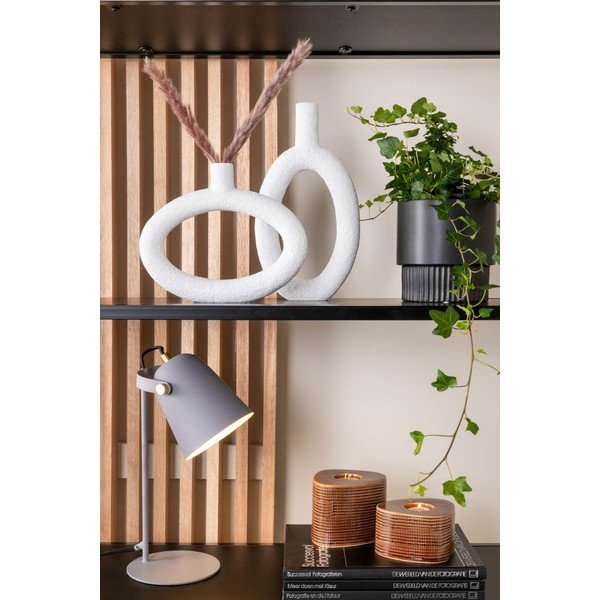 Kreemjas vaas Ovaalne, kõrgus 31 cm Ring - PT LIVING-image-3