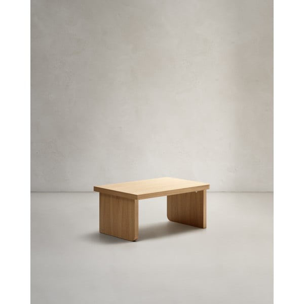Tammespoonist diivanilaud 89x62 cm Oaq - Kave Home-image-4