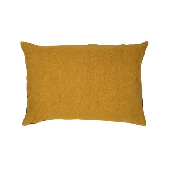 Kõrge puuvillasisaldusega kollane padi Klara, 40 x 60 cm - Södahl