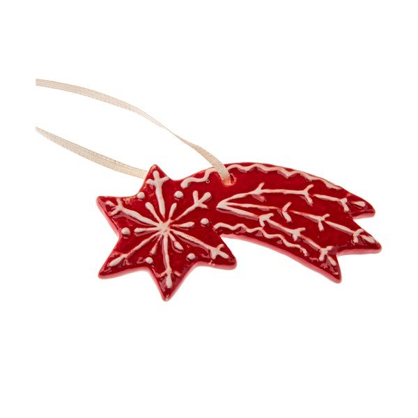 Keraamiline jõulukaunistus 9 cm Gingerbread Comet – Dakls