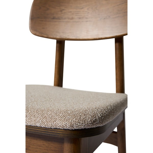 Pruun söögitool Livo - Unique Furniture-image-1