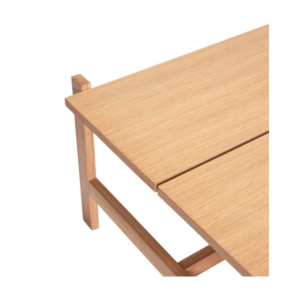 Tammedekooriga diivanilaud 80x80 cm Dash - Hübsch-image-3