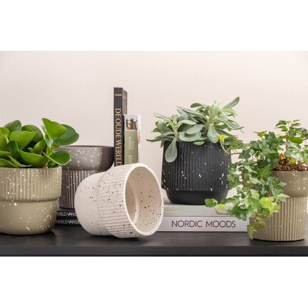 Helebeež betoonpott ø 14 cm Speckles - PT LIVING-image-1