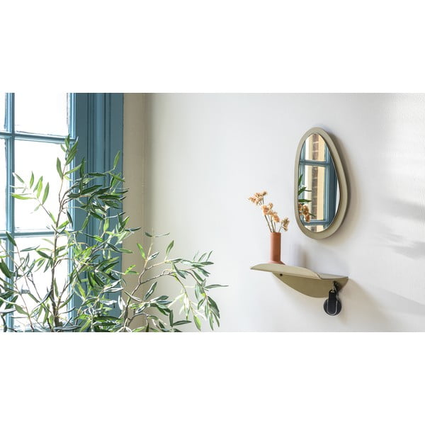 Beež metallist riiul 34 cm Pipa - Spinder Design-image-3