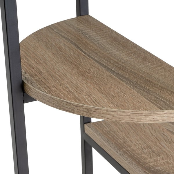 Must-tammespooniga riiul 40x110 cm - Casa Selección-image-3